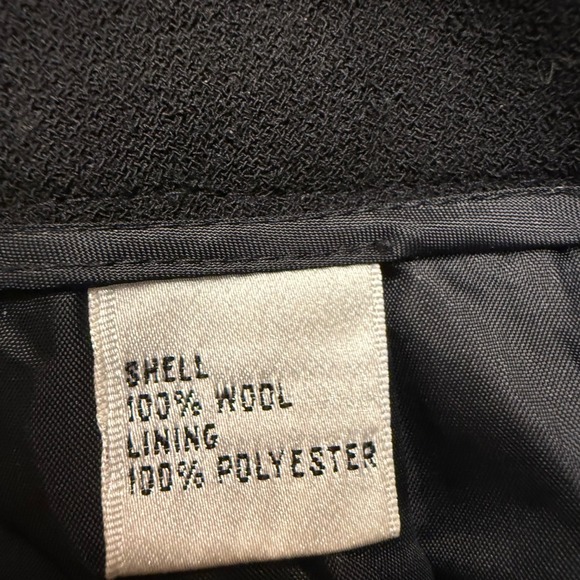 Talbots Petite women's Black Wool Blend Career Dress Pants Size 2, business - Picture 5 of 7